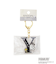 ◆SNOOPY イニシャルアクリルキーホルダー Y