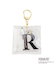 ◆SNOOPY イニシャルアクリルキーホルダー R
