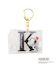 ◆SNOOPY イニシャルアクリルキーホルダー K