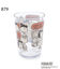 SNOOPY クリアタンブラー 370ml
