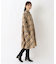 綿麻フランネル チェック柄シャツワンピース