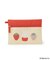 Dick Bruna miffy 3連ポーチ strawberry&tulip