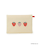 Dick Bruna miffy 3連ポーチ strawberry&tulip