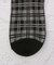 ◆ラテミルク マドラスチェック クォーターソックス