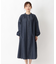デニムシャツロングワンピース