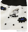 ◆MOOMIN アンクルソックス 花ドット ミイ刺繍