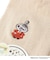 ◆MOOMIN ロークルーソックス  麻入タック