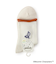 ◆MOOMIN ロークルーソックス 紙糸サーマル ミイ