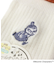 ◆MOOMIN ロークルーソックス 紙糸サーマル ミイ
