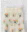 ◆bonbon レースメッシュ小花 クォーターソックス