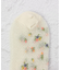 ◆bonbon レースメッシュ小花 クォーターソックス