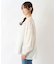 コットン長袖ピンタックブラウス