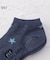 CONVERSE 星総柄スニーカー 3P アンクルソックス