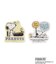 ◆SNOOPY ステッカー 2枚セット