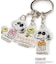 ◆SNOOPY 3連アクリルキーホルダー ジョー・クール