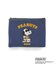 SNOOPY フロッキーフラットポーチ