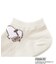 ◆SNOOPY アンクル 紙糸ソックス ジョー・クール顔柄
