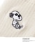 ◆SNOOPY ロークルーリブ刺繍柄ソックス ジョー・クール