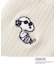 ◆SNOOPY ロークルーリブ刺繍柄ソックス ジョー・クール