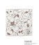 ◆SNOOPY タオルハンカチイニシャル S