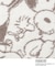 ◆SNOOPY タオルハンカチイニシャル M
