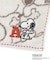 ◆SNOOPY タオルハンカチイニシャル A