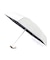 【晴雨兼用/UV】遮光プレーンパイピング 折傘