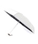 【晴雨兼用/UV】遮光プレーンパイピング 折傘
