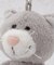 ◆NICI キーリングBB グレーキャット