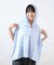 【ひんやり】フレスコ 冷感フード付きポンチョ