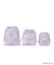 【先行販売】Dick Bruna miffy 巾着 3P pistachio&lavender