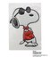 SNOOPY POP UPステッカー