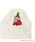 ◆MOOMIN アンクルソックス 突起 紙糸踵ミイ花