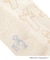 ◆MOOMIN アンクルソックス 紙糸 ニョロニョロ柄