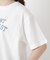コットン ワイドプリント Tシャツ A