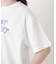 コットン ワイドプリント Tシャツ A