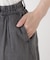 サイド切替 10分丈バルーンデニムパンツ
