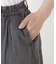 サイド切替 10分丈バルーンデニムパンツ