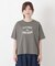 コットン ワイドプリント Tシャツ B