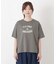 コットン ワイドプリント Tシャツ B