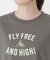 コットン ワイドプリント Tシャツ B