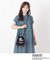 SNOOPY メッシュ巾着ショルダーバッグ