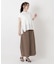 9分丈 ワイドパンツ