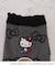 ◆【ワンズテラス限定】ハローキティ 逆スパリボン刺繍クォーターソックス