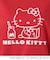 【ワンズテラス限定】ハローキティ 半袖Tシャツ お座り