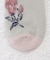 ◆大人靴下 ラメクラシック花クォーターソックス