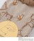 ◆【ワンズテラス限定】ディズニー 『くまのプーさん』デザイン お座り柄クォーターソックス