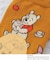 ◆【ワンズテラス限定】ディズニー 『くまのプーさん』 デザイン ピクニック柄クォーターソックス