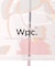 Wpc. ビニール トゥーリピンクジャンプ 長傘