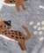 ◆ねこ総柄 クォーターソックス